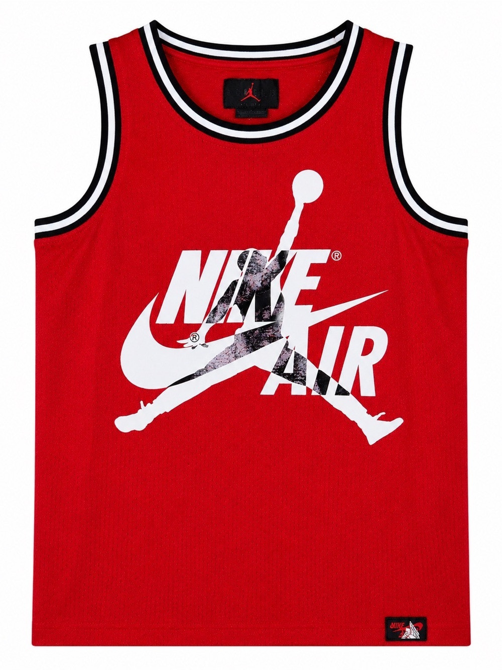 Nike Red & White Jordan Graphic Basketball Tank - Picture 1 of 5